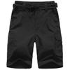 Anyanmoutn Boy's Outdoor Quick Dry Pants Kids' Cargo Pant Casual Hiking Climbing Convertible Trouser Fishing Pants Black view 3