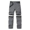 Anyanmoutn Boy's Casual Outdoor Quick Dry Pants Kids' Cargo Pant Hiking Climbing Youth Trousers Grey view 1