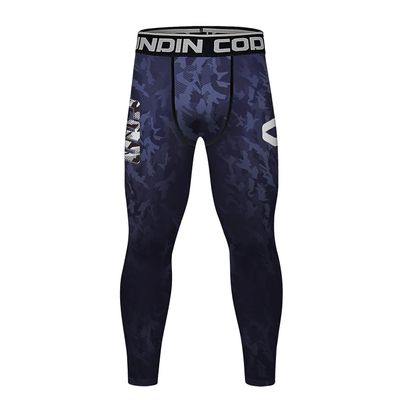 Red Plume Men's Sports Compression Pants Tights Baselayer Workout Cool Dry Long Running Leggings for Cycling Yoga Basketball (Style S, XL)
