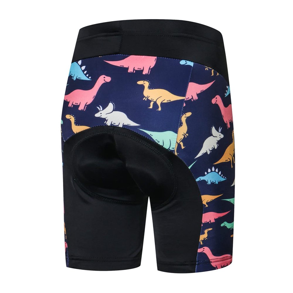 WeimoMonkey Cycling Shorts Padded Kids Bicycle Underwear Children Bike MTB Pants Boy Girl Racing Riding Clothing Outfits Purple L