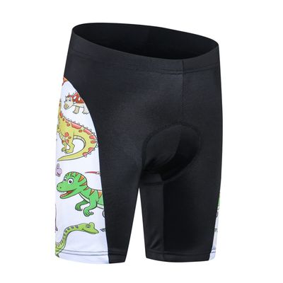 WeimoMonkey Cycling Shorts Padded Kids Bicycle Underwear Children Bike MTB Pants Boy Girl Racing Riding Clothing Outfits Green M