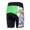 WeimoMonkey Cycling Shorts Padded Kids Bicycle Underwear Children Bike MTB Pants Boy Girl Racing Riding Clothing Outfits Green M view 2