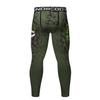 Red Plume Men's Sports Compression Pants Tights Baselayer Workout Cool Dry Long Running Leggings for Cycling Yoga Basketball (Style T, L) view 2