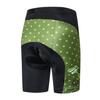 WeimoMonkey Cycling Shorts Padded Kids Bicycle Tights Children Bike MTB Pants Boy Girl Mountain Road Clothing Summer Green S view 1