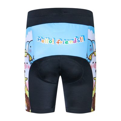 WeimoMonkey Cycling Shorts Padded Kids Bicycle Underwear Children Bike MTB Pants Boy Girl Racing Riding Clothing Outfits Cute Blue S