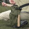 Portable Canvas Tent Pegs Storage Bag Tent Stakes Organizer Wind Rope Hammer Tool Pouch Camping Fishing Accessories Waist Pack view 2
