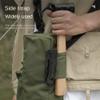 Portable Canvas Tent Pegs Storage Bag Tent Stakes Organizer Wind Rope Hammer Tool Pouch Camping Fishing Accessories Waist Pack view 4