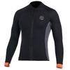 Wetsuit Top 3mm Neoprene Wetsuit Jacket Men Front Zip Long Sleeve Diving Suit for Swimming Surfing Snorkeling Kayaking Scuba Diving L Size view 1