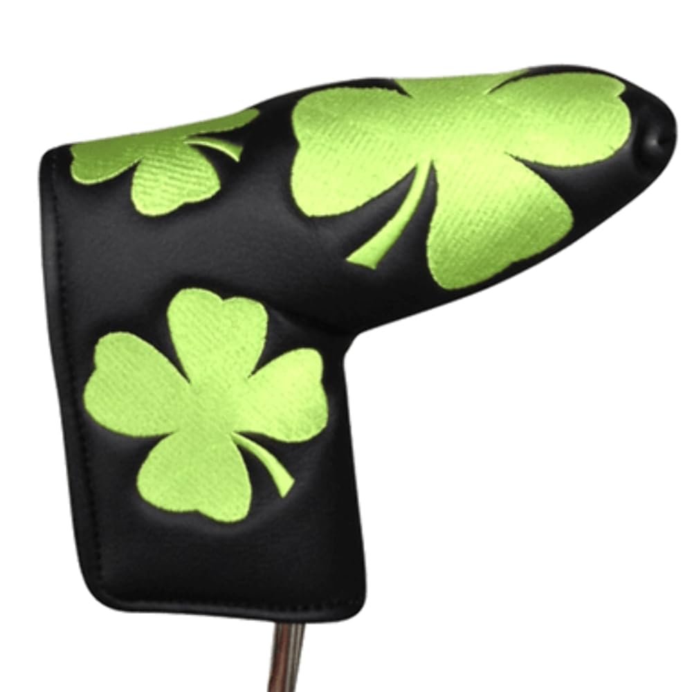 ReadyGolf: Embroidered Putter Cover - Four Leaf Clover