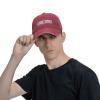 Argentina Flag Denim Hats for Mens Womens Baseball Caps Casquette Red view 3