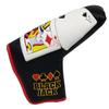 Black Jack Embroidered Putter Cover - Blade by ReadyGOLF view 2