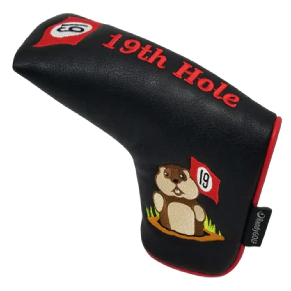 19th Hole Gopher Embroidered Putter Cover by ReadyGOLF - Blade