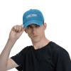 AHMOVOMAH Argentina Flag Denim Hats for Mens Womens Baseball Caps Casquette Blue view 3
