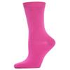 MeMoi Women's Flat-Knit Rayon Blend Crew Socks Blue Fog One Size view 2