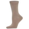 MeMoi Women's Flat-Knit Rayon Blend Crew Socks Blue Fog One Size view 4