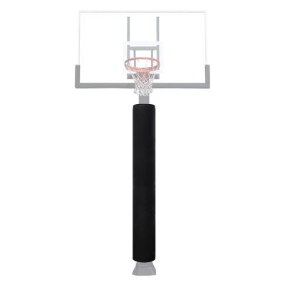 VANCL Round Basketball Pole Padding Outdoor 3-4 Inch Pole Pad Wrap Around - Waterproof Durable Basketball Pole Pads for Player Protection for Training Black/Blue Pole Pad (2" Thick Foam,72" Tall)