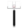 VANCL Round Basketball Pole Padding Outdoor 3-4 Inch Pole Pad Wrap Around - Waterproof Durable Basketball Pole Pads for Player Protection for Training Black/Blue Pole Pad (2" Thick Foam,72" Tall) view 1