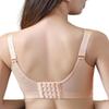 Add 2 Cups Push Up Bra Lace Bras for Women Full Coverage Sexy Padded Underwire Bra Nude 42DD view 3