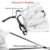 ASYG Funny Animals Mask Cat Face Mask Cute Mask Adjustable Breathable with 2 filters for Women Men view 4