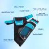 SOPOGER 3/4 Tube Archery Hip Quiver for Arrows Bow Belt Waist Hanged Quiver Fit for Compound Bow and Recurve Bow Target Archery (Blue(3 Tube)) view 2