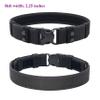 Dotacty Duty Belt for Law Enforcement Police Correctional Officer Security 2.25" Tactical Utility Belt for Work Patrol Gear Holster Pouches M view 2