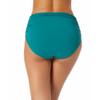 Anne Cole Convertible High-Low Shirred Bottoms Ocean Green MD view 2