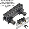 360 Tactical Low-Profile Full Size Riser Mount, 0.5" High 13 Slots Riser Mount 0.5 inch High for Scopes and Optics Three T Trading (Pack of 2-1 Inch High & 0.5" Inch Rise Mount) view 2