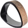 QJZZO Yoga Wheel Natural Wood for Stretching, Non-Slip Yoga Wheel Roll for Yoga Poses, Stretching Exercises, Back Bends, Flexibility, Load Capacity Up to 200KG-A view 1