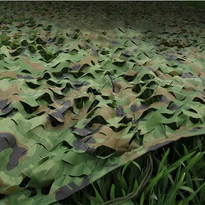 haojinmei Heavy Duty Camo Netting, Large Camouflage Netting Sunshade Mesh Net Cover, Outdoor Camping Hunting Blind Camo Net, for Military Theme Party Decoration (Size : 6X7m(20ft X 23ft))