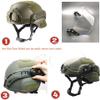 Hunting Explorer Airsoft MICH 2000 ACH Tactical Helmet with Clear Visor NVG Mount and Side Rail view 2