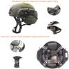 Hunting Explorer Airsoft MICH 2000 ACH Tactical Helmet with Clear Visor NVG Mount and Side Rail view 3