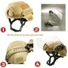 Hunting Explorer Airsoft MICH 2000 ACH Tactical Helmet with Clear Visor NVG Mount and Side Rail view 4