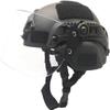 Hunting Explorer Airsoft MICH 2000 ACH Tactical Helmet with Clear Visor NVG Mount and Side Rail, Black, 11.81 x 11.34 x 7.09inch view 3