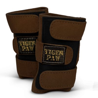 Tiger Paw Gymnastics Wrist Supports, 1 Pair, Mahogany, Large