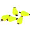01 02 015 Tear Drop Foam Strike Indicator, High Density Fishing Float Foam Durable Convenient Practical 5Pcs for Outdoor for Fly Fishing(Fluorescent Yellow) view 1