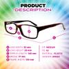Sightline H101 Progressive Reading Glasses  Comfortable No-Line Multifocal Readers for Men & Women, Acetate Frame  Tortoise, 2.00 Magnification view 4