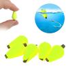 01 02 015 Fishing Float Foam, Convenient Easy to Install High Density Tear Drop Foam Strike Indicator Practical Durable for Fly Fishing for Outdoor(Fluorescent Yellow) view 2