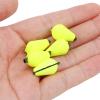 01 02 015 Fishing Float Foam, Convenient Easy to Install High Density Tear Drop Foam Strike Indicator Practical Durable for Fly Fishing for Outdoor(Fluorescent Yellow) view 4