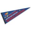 Kansas KU Jayhawks Pennant 2022 Basketball National Champions Banner view 1