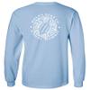 Koloa Surf Company Men's Honu Turtle Logo Long Sleeve Cotton T-Shirt-Tall-3XL-LightBlue/w view 1