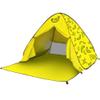 BigToy Easy Pop Up Beach Tent for 3-4 Person Extra Large Outdoors Light Weight Waterproof Foldable UPF 50+ (XL, Yellow) view 1