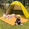 BigToy Easy Pop Up Beach Tent for 3-4 Person Extra Large Outdoors Light Weight Waterproof Foldable UPF 50+ (XL, Yellow) view 4