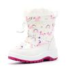 Nova Mountain Boys Girls Little Kids Winter Snow Boots,NF NFWB103 WhiteUnicorn 10 view 1