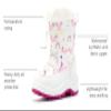 Nova Mountain Boys Girls Little Kids Winter Snow Boots,NF NFWB103 WhiteUnicorn 10 view 3