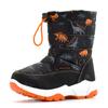 Nova Mountain Boys Girls Little Kids Winter Snow Boots,NF NFWB102 OrangeDino 6 view 1