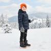 Nova Mountain Boys Girls Little Kids Winter Snow Boots,NF NFWB102 OrangeDino 6 view 2