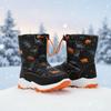Nova Mountain Boys Girls Little Kids Winter Snow Boots,NF NFWB102 OrangeDino 6 view 4