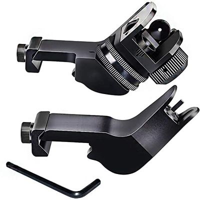 Gotical 45 Degree Front and Rear Rapid Transition Backup Picatinny Sight Set (Pack of 1)