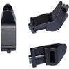 Gotical 45 Degree Front and Rear Rapid Transition Backup Picatinny Sight Set (Pack of 1) view 4
