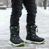 Nova Mountain Boys Girls Little Kids Winter Snow Boots,NF NFWB102 GreenDino 10 view 4
